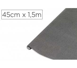Rollo adhesivo d-c-fix antracita metal brillo ancho 45 cm largo 1,5 mt