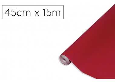 Rollo adhesivo d-c-fix burdeos mate ancho 45 cm largo 15 mt