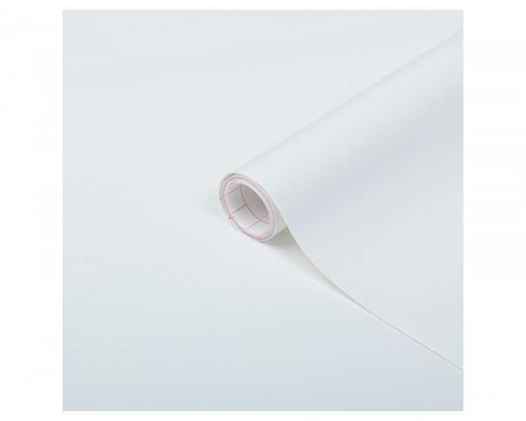 Rollo adhesivo d-c-fix blanco mate ancho 45 cm largo 15 mt