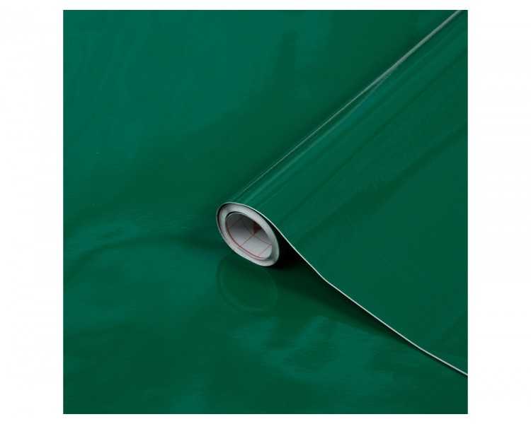 Rollo adhesivo d-c-fix verde esmeralda ancho 45 cm largo 15 mt