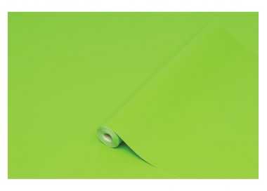 Rollo adhesivo d-c-fix verde manzana mate ancho 45 cm largo 15 mt