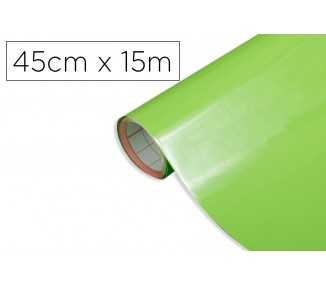 Rollo adhesivo d-c-fix verde manzana ancho 45 cm largo 15 mt