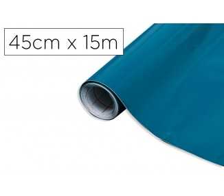 Rollo adhesivo d-c-fix azul petroleo ancho 45 cm largo 15 mt