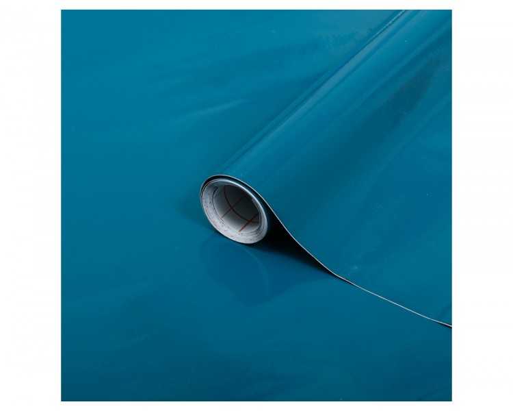 Rollo adhesivo d-c-fix azul petroleo ancho 45 cm largo 15 mt