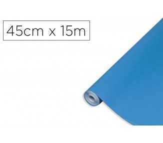 Rollo adhesivo d-c-fix azul aire ancho 45 cm largo 15 mt