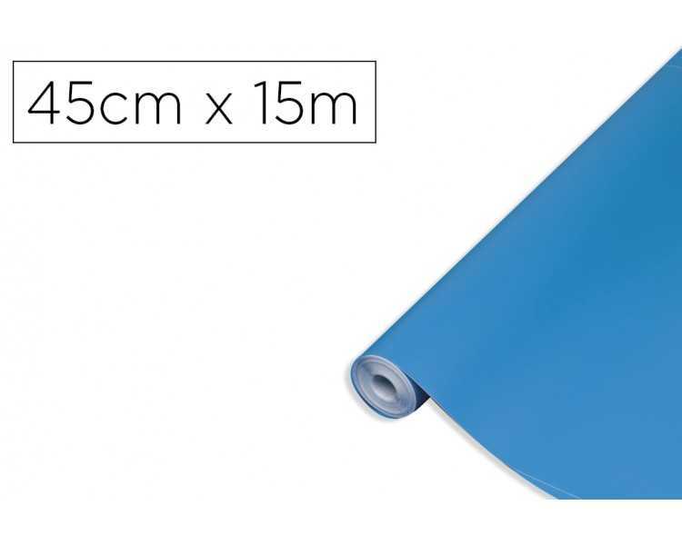 Rollo adhesivo d-c-fix azul aire ancho 45 cm largo 15 mt