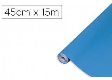 Rollo adhesivo d-c-fix azul aire ancho 45 cm largo 15 mt