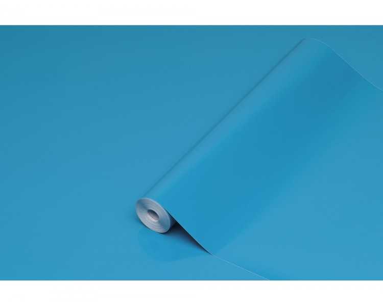 Rollo adhesivo d-c-fix cian ancho 45 cm largo 15 mt