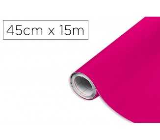 Rollo adhesivo d-c-fix magenta ancho 45 cm largo 15 mt
