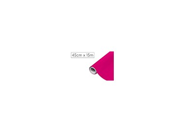 Rollo adhesivo d-c-fix magenta ancho 45 cm largo 15 mt