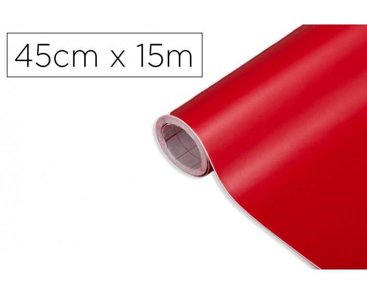 Rollo adhesivo d-c-fix rojo señales ancho 45 cm largo 15 mt