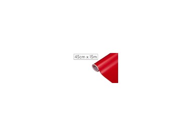 Rollo adhesivo d-c-fix rojo señales ancho 45 cm largo 15 mt Rollo adhesivo d-c-fix rojo señales ancho 45 cm largo 15 mt