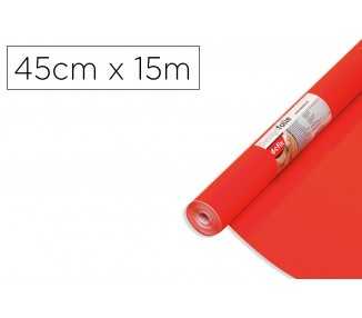 Rollo adhesivo d-c-fix bermellon ancho 45 cm largo 15 mt