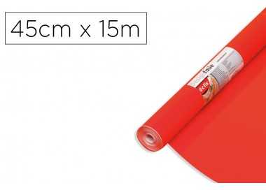 Rollo adhesivo d-c-fix bermellon ancho 45 cm largo 15 mt