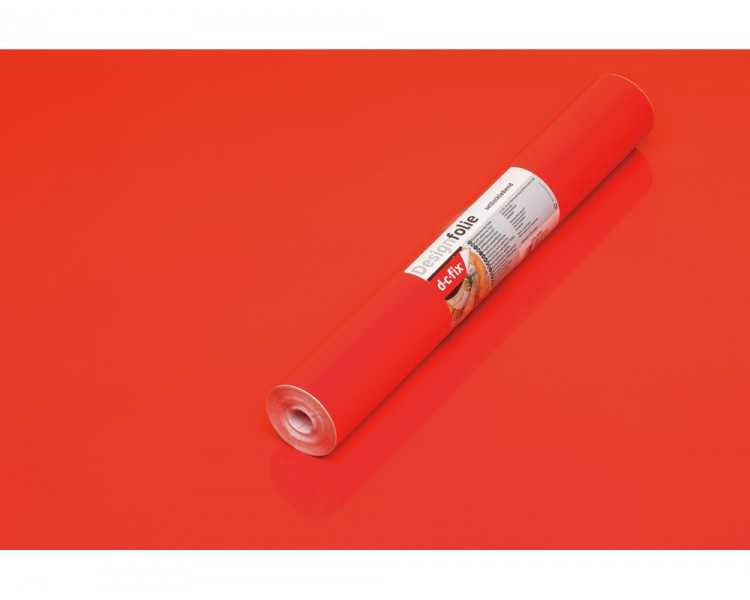 Rollo adhesivo d-c-fix bermellon ancho 45 cm largo 15 mt