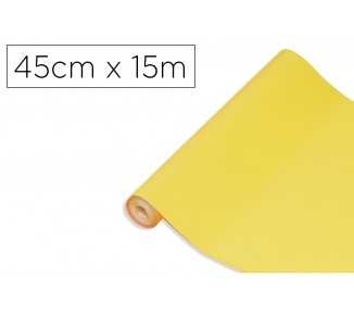 Rollo adhesivo d-c-fix amarillo lima ancho 45 cm largo 15 mt
