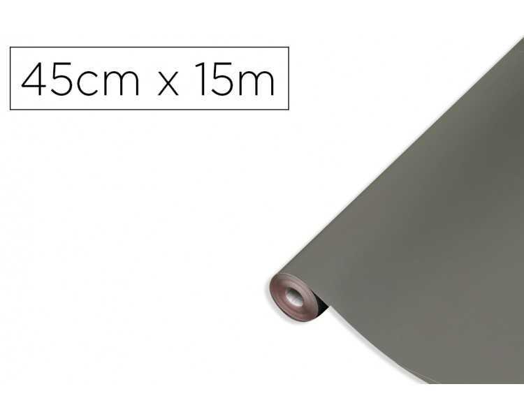 Rollo adhesivo d-c-fix gris taupe ancho 45 cm largo 15 mt
