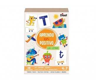Juego diset didactico aprendo en positivo leer