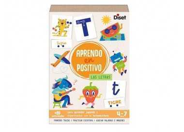 Juego diset didactico aprendo en positivo leer