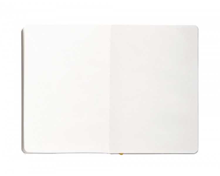 Cuaderno con gomilla antartik notes tapa blanda a5 hojas lisas morado y amarillo 80 hojas 80 gr fsc