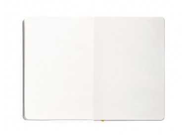 Cuaderno con gomilla antartik notes tapa blanda a5 hojas lisas morado y amarillo 80 hojas 80 gr fsc