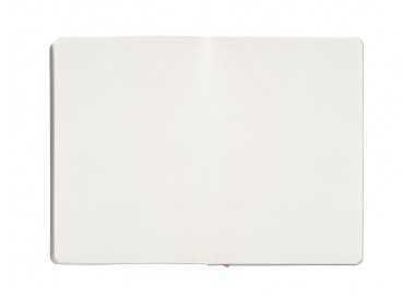 Cuaderno con gomilla antartik notes tapa blanda a5 hojas puntos rosa y turquesa 80 hojas 80 gr fsc
