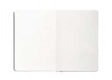 Cuaderno con gomilla antartik notes tapa blanda a5 hojas lisas rosa y turquesa 80 hojas 80 gr fsc