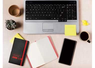Cuaderno con gomilla antartik notes tapa blanda a6 hojas lisas negro y rojo 100 hojas 80 gr fsc Cuaderno con gomilla antartik notes tapa blanda a6 hojas lisas negro y rojo 100 hojas 80 gr fsc