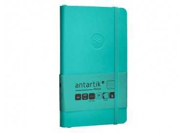 Cuaderno con gomilla antartik notes tapa blanda a6 rayas turquesa 100 hojas 80 gr fsc Cuaderno con gomilla antartik notes tapa blanda a6 rayas turquesa 100 hojas 80 gr fsc