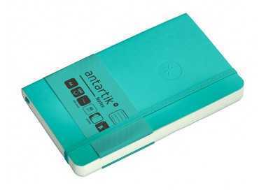Cuaderno con gomilla antartik notes tapa blanda a6 rayas turquesa 100 hojas 80 gr fsc Cuaderno con gomilla antartik notes tapa blanda a6 rayas turquesa 100 hojas 80 gr fsc