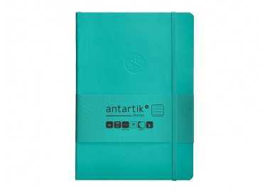 Cuaderno con gomilla antartik notes tapa blanda a5 hojas rayas turquesa 80 hojas 80 gr fsc Cuaderno con gomilla antartik notes tapa blanda a5 hojas rayas turquesa 80 hojas 80 gr fsc