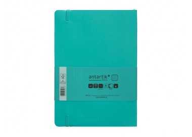 Cuaderno con gomilla antartik notes tapa blanda a5 hojas rayas turquesa 80 hojas 80 gr fsc Cuaderno con gomilla antartik notes tapa blanda a5 hojas rayas turquesa 80 hojas 80 gr fsc