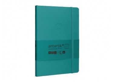 Cuaderno con gomilla antartik notes tapa blanda a5 hojas rayas verde aguamarina 80 hojas 80 gr fsc Cuaderno con gomilla antartik notes tapa blanda a5 hojas rayas verde aguamarina 80 hojas 80 gr fsc