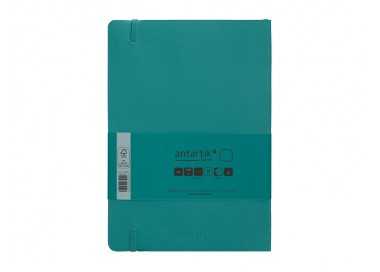 Cuaderno con gomilla antartik notes tapa blanda a5 hojas lisas verde aguamarina 80 hojas 80 gr fsc Cuaderno con gomilla antartik notes tapa blanda a5 hojas lisas verde aguamarina 80 hojas 80 gr fsc