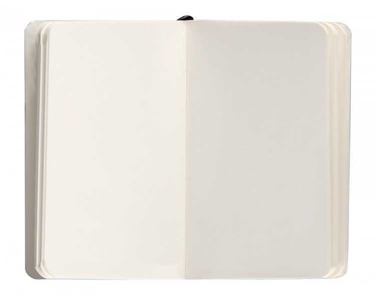 Cuaderno con gomilla antartik notes tapa blanda a6 hojas lisas negro 100 hojas 80 gr fsc