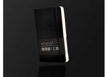 Cuaderno con gomilla antartik notes tapa blanda a6 hojas lisas negro 100 hojas 80 gr fsc Cuaderno con gomilla antartik notes tapa blanda a6 hojas lisas negro 100 hojas 80 gr fsc