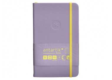 Cuaderno con gomilla antartik notes tapa dura a6 hojas cuadricula morado y amarillo 100 hojas 80 gr fsc Cuaderno con gomilla antartik notes tapa dura a6 hojas cuadricula morado y amarillo 100 hojas 80 gr fsc