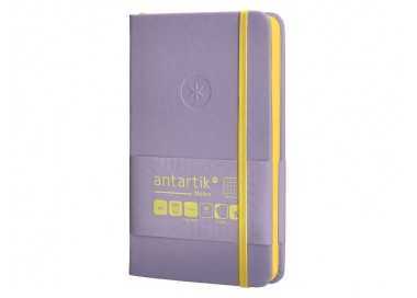 Cuaderno con gomilla antartik notes tapa dura a6 hojas cuadricula morado y amarillo 100 hojas 80 gr fsc Cuaderno con gomilla antartik notes tapa dura a6 hojas cuadricula morado y amarillo 100 hojas 80 gr fsc