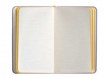 Cuaderno con gomilla antartik notes tapa dura a6 hojas cuadricula morado y amarillo 100 hojas 80 gr fsc Cuaderno con gomilla antartik notes tapa dura a6 hojas cuadricula morado y amarillo 100 hojas 80 gr fsc