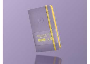 Cuaderno con gomilla antartik notes tapa dura a6 hojas cuadricula morado y amarillo 100 hojas 80 gr fsc Cuaderno con gomilla antartik notes tapa dura a6 hojas cuadricula morado y amarillo 100 hojas 80 gr fsc