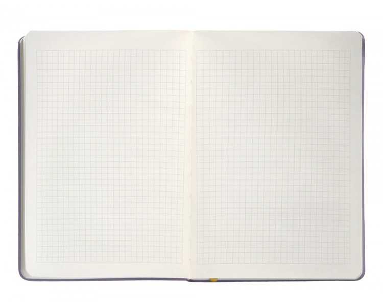 Cuaderno con gomilla antartik notes tapa dura a5 hojas cuadricula morado y amarillo 100 hojas 80 gr fsc