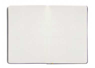 Cuaderno con gomilla antartik notes tapa dura a5 hojas puntos morado y amarillo 100 hojas 80 gr fsc