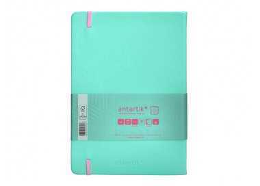 Cuaderno con gomilla antartik notes tapa dura a5 hojas cuadricula rosa y turquesa 100 hojas 80 gr fsc Cuaderno con gomilla antartik notes tapa dura a5 hojas cuadricula rosa y turquesa 100 hojas 80 gr fsc