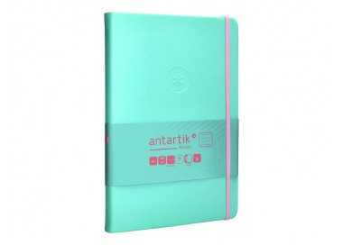 Cuaderno con gomilla antartik notes tapa dura a5 hojas cuadricula rosa y turquesa 100 hojas 80 gr fsc Cuaderno con gomilla antartik notes tapa dura a5 hojas cuadricula rosa y turquesa 100 hojas 80 gr fsc