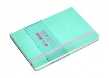 Cuaderno con gomilla antartik notes tapa dura a5 hojas cuadricula rosa y turquesa 100 hojas 80 gr fsc Cuaderno con gomilla antartik notes tapa dura a5 hojas cuadricula rosa y turquesa 100 hojas 80 gr fsc