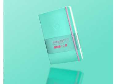 Cuaderno con gomilla antartik notes tapa dura a5 hojas cuadricula rosa y turquesa 100 hojas 80 gr fsc Cuaderno con gomilla antartik notes tapa dura a5 hojas cuadricula rosa y turquesa 100 hojas 80 gr fsc