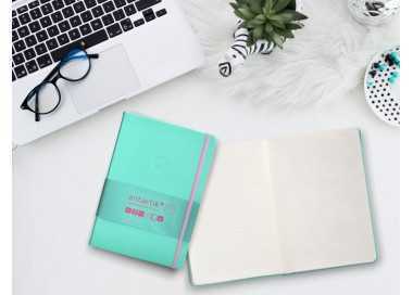 Cuaderno con gomilla antartik notes tapa dura a5 hojas cuadricula rosa y turquesa 100 hojas 80 gr fsc Cuaderno con gomilla antartik notes tapa dura a5 hojas cuadricula rosa y turquesa 100 hojas 80 gr fsc