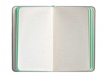 Cuaderno con gomilla antartik notes tapa dura a6 hojas cuadricula gris y turquesa 100 hojas 80 gr fsc Cuaderno con gomilla antartik notes tapa dura a6 hojas cuadricula gris y turquesa 100 hojas 80 gr fsc