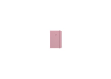 Cuaderno con gomilla antartik notes tapa dura a4 hojas rayas rosa pastel 100 hojas 80 gr fsc