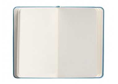 Cuaderno con gomilla antartik notes tapa dura a6 hojas rayas azul claro 100 hojas 80 gr fsc